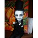 Abraham Lincoln figurine 16th president US - History teacher gift - Father's history gift - Patriotic decor - Collectible miniature doll