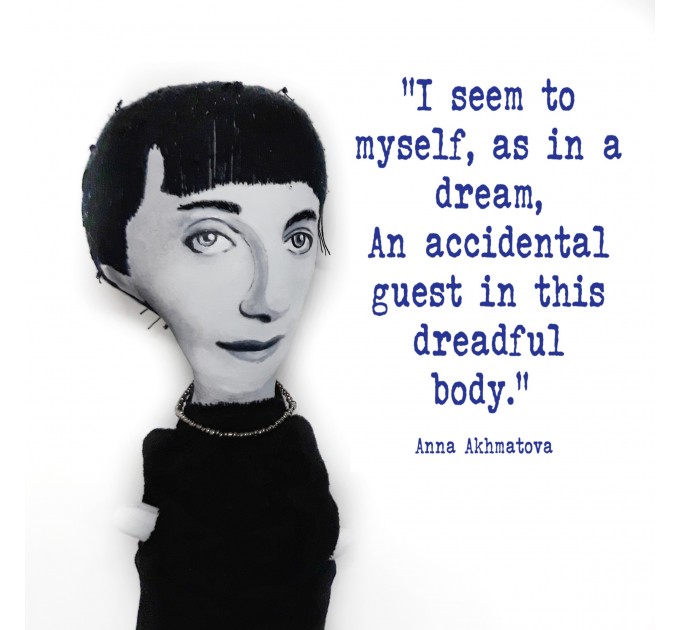 Anna Akhmatova doll
