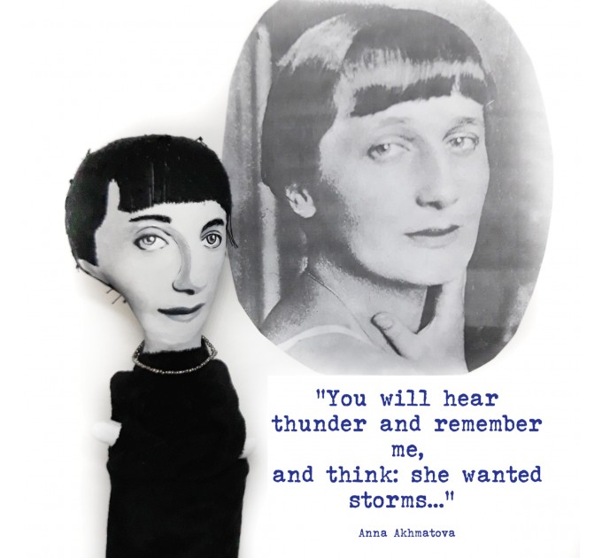 Anna Akhmatova doll