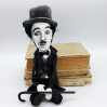 Charlie Chaplin English comic actor, filmmaker - Collectible handmade doll 