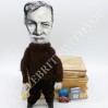 American journalist, writer author  - Literary Gift for Readers & Writers - collectible doll