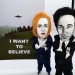 Mulder and Scully dolls