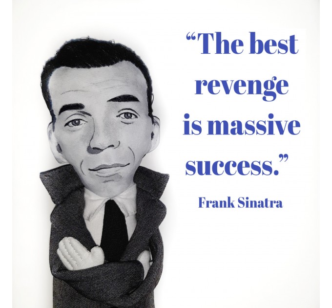 Frank Sinatra doll, famous singer, actor, producer Old Hollywood