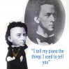 Frederic Chopin Classical composer of the Romantic era - Music teacher gift - Music Room Decor - collectible doll for Music Lovers