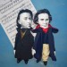 Frederic Chopin Classical composer of the Romantic era - Music teacher gift - Music Room Decor - collectible doll for Music Lovers