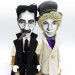 Famous comedian, old Hollywood - The Marx Brothers - collectible doll
