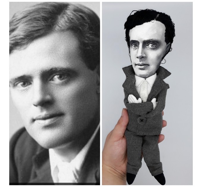 Jack London Writer doll