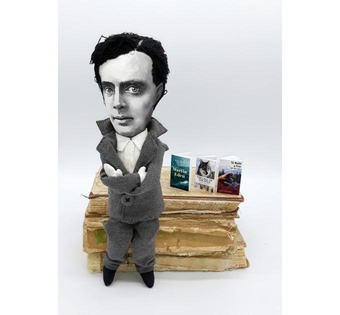 Jack London Writer doll