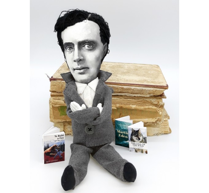 Jack London Writer doll