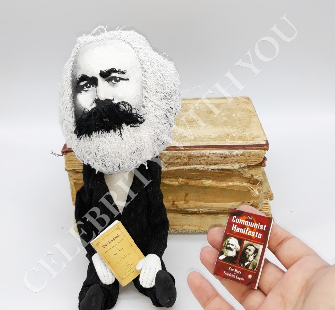 Karl Marx collectible doll