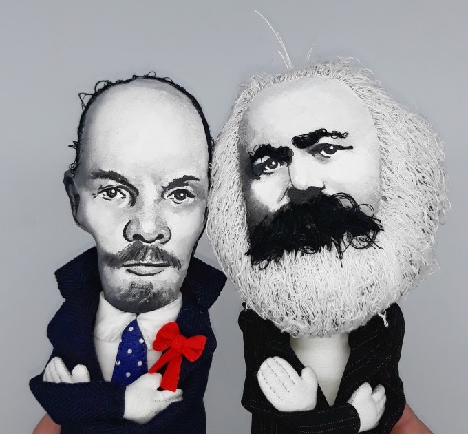 Karl Marx collectible doll