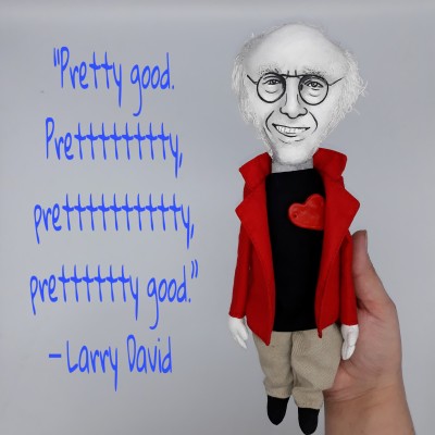 Larry David doll