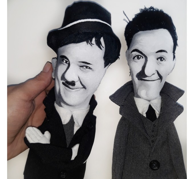 Famous comedy duo Classical Hollywood - Collectible dolls