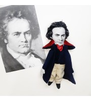 Ludwig van Beethoven doll