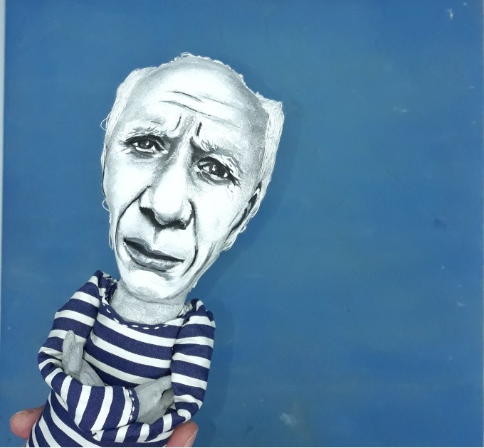 Pablo Picasso doll