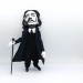 Salvador Dali doll, Famous Spanish surrealist - Gift for painter 