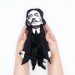 Salvador Dali doll, Famous Spanish surrealist - Gift for painter 