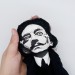 Salvador Dali doll, Famous Spanish surrealist - Gift for painter 