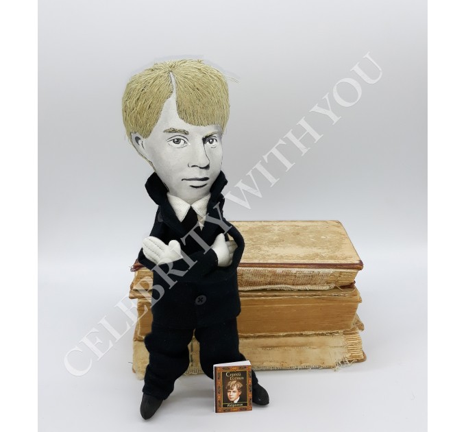 Sergey Yesenin  Russian poets of the 20th century - collectible doll