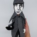 Basil Rathbone detective doll