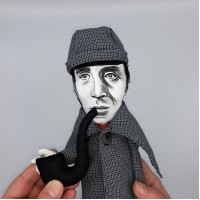 Basil Rathbone doll