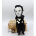 Famous French writer - Literary gift for Readers, Gift for novelist - Collectible doll