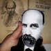 Taras Shevchenko Ukrainian writer, poet Kobzar - Collectible doll + miniature book