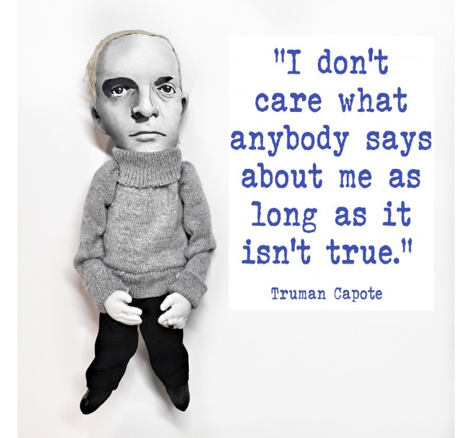 Truman Capote doll