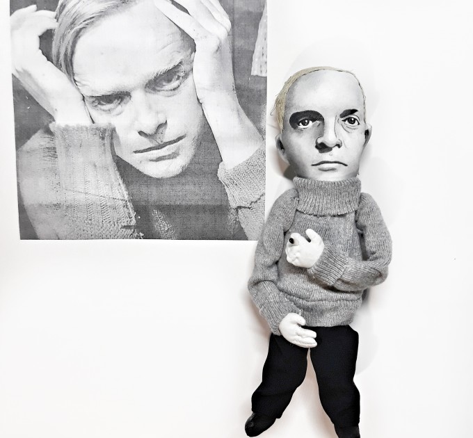 Truman Capote doll
