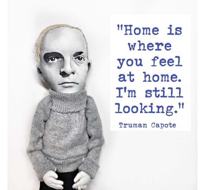 Truman Capote doll