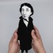 Virginia Woolf doll, famous women author classic literature - Literary Gift for Readers & Writers - Collectible doll + 2 miniature books