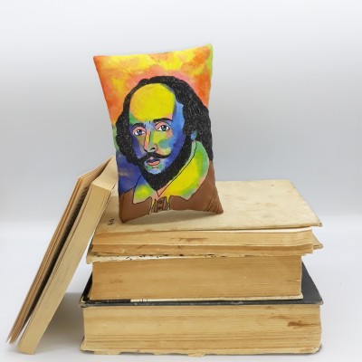 William Shakespeare decorative pillow