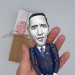 Barack Obama famous president figurine, History teacher gift