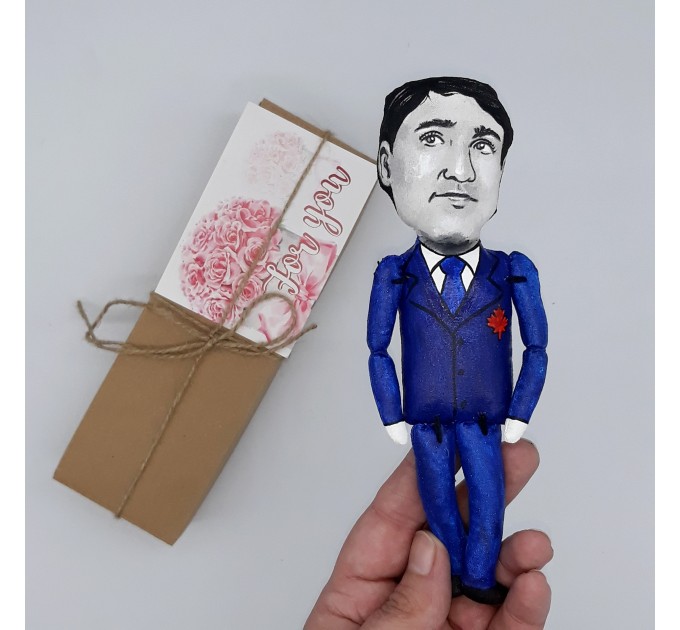 Justin Trudeau finger puppet