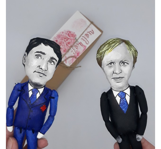 Justin Trudeau finger puppet