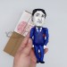 Justin Trudeau finger puppet