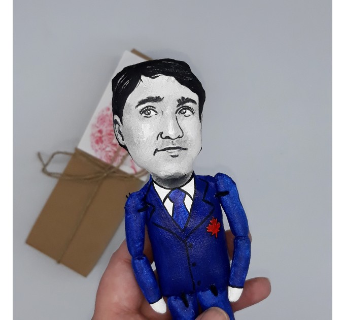 Justin Trudeau finger puppet