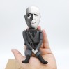 Mussolini finger puppet, caricature doll - history teacher gift - Collectible hand painted doll