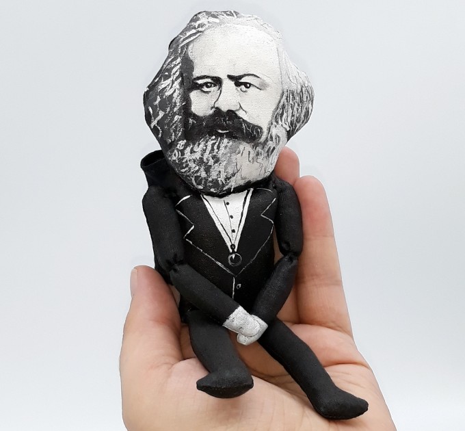 Friedrich Engels, Karl Marx, Vladimir Lenin, Mao Zedong - SET 4 fingers puppets 