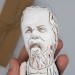 Socrates, Plato, Diogenes, Aristotle - SET 4 finger puppets - Greek Philosophers - History teacher gift