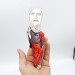 Socrates, Plato, Diogenes, Aristotle - SET 4 finger puppets - Greek Philosophers - History teacher gift