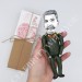 Stalin Soviet leader, communist, dictator USSR - soviet propaganda - Gift for History - Philosophy Gift, historical Russian doll hand painted