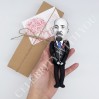 Vladimir Lenin figure, Russian communist, Propaganda USSR - Philosophy Gift - Historical doll, Collectible doll