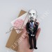 Vladimir Lenin figure, Russian communist, Propaganda USSR - Philosophy Gift - Historical doll, Collectible doll