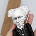 Arthur Schopenhauer philosopher pessimist figurine 