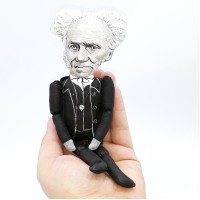 Arthur Schopenhauer figure