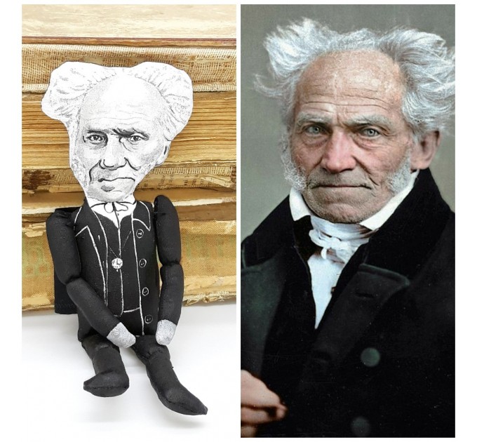 finger puppets Arthur Schopenhauer