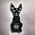 Goth Black CAT - Gothic Home Decor - magics toy