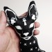 Goth Black CAT - Gothic Home Decor - magics cat - black cat luck - hand painted toy