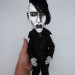 Gothic musician doll